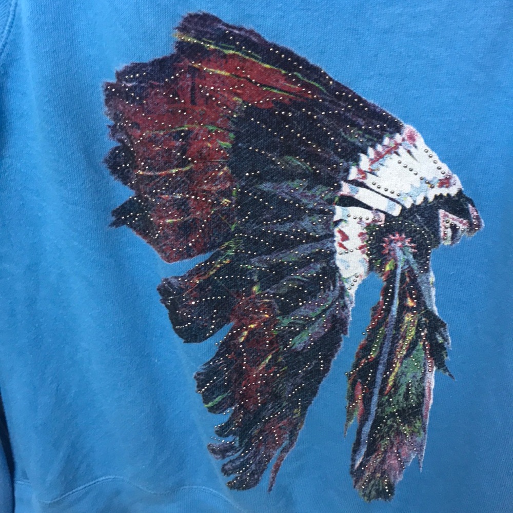 💙 Rock & Roll Cowgirl 💙 Indian sweatshirt